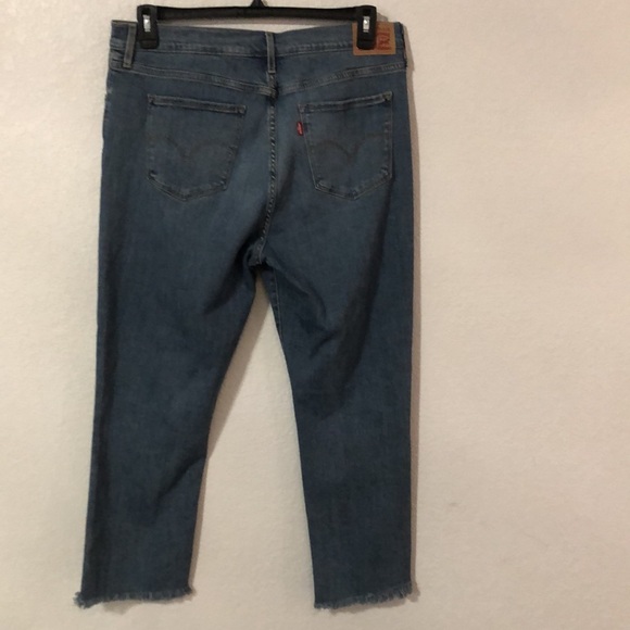 Levis 724 Ripped Straight-Leg Jeans - Picture 5 of 6